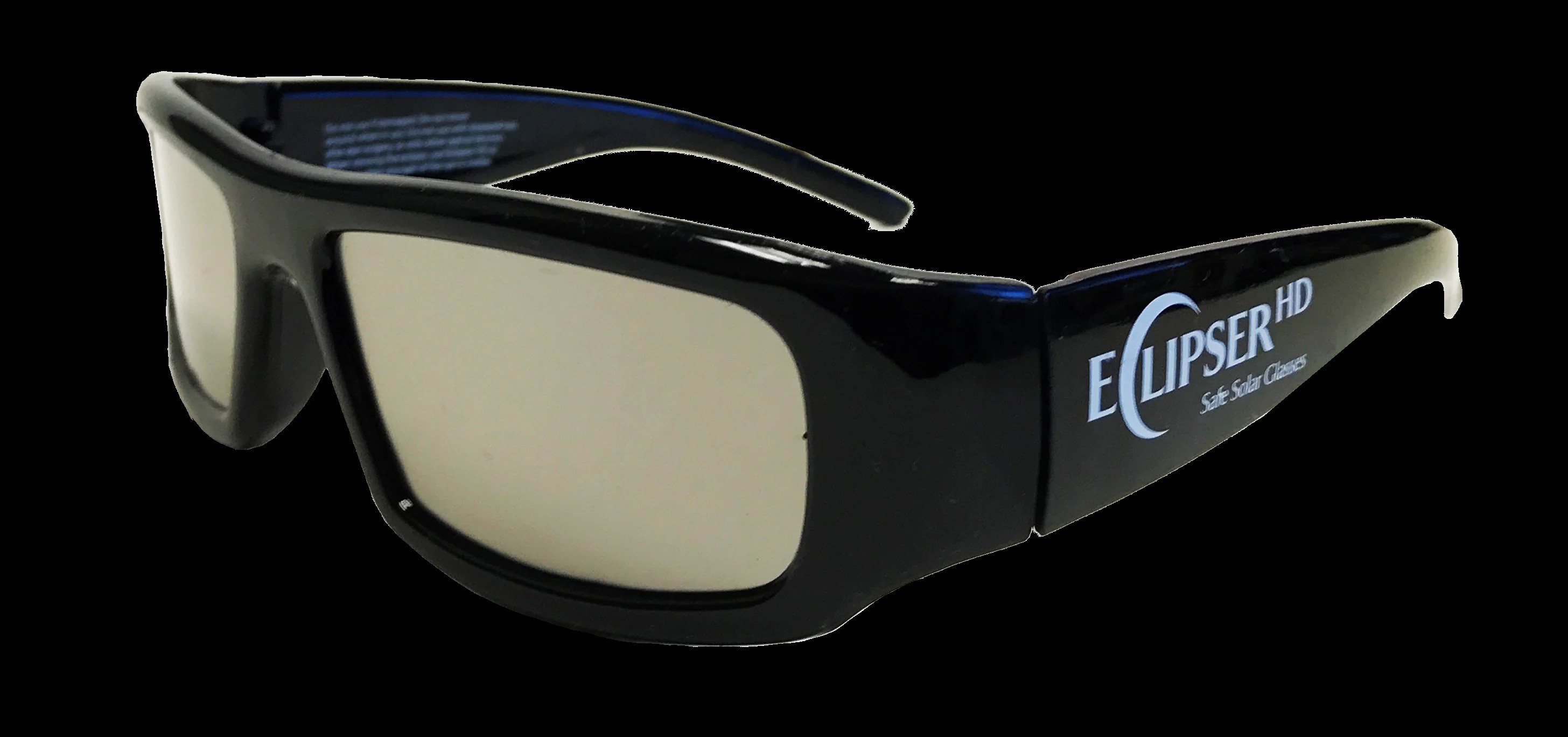 Plastic ECLIPSER&reg; HD Glasses
