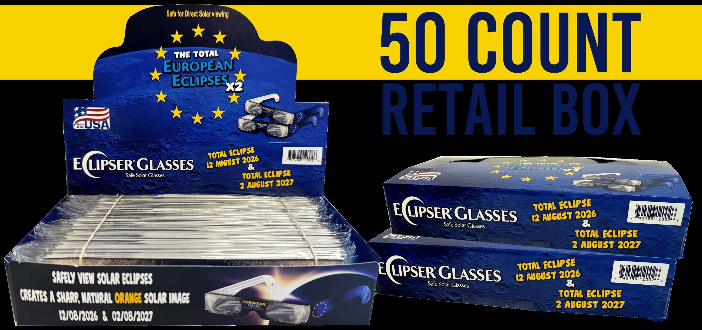 European Retail Box (50 Glasses)